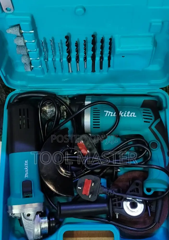 Makita Cordless Drill Grinder Combo Kit