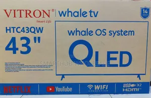 Vitron 43" Smart Whale QLED TV Television