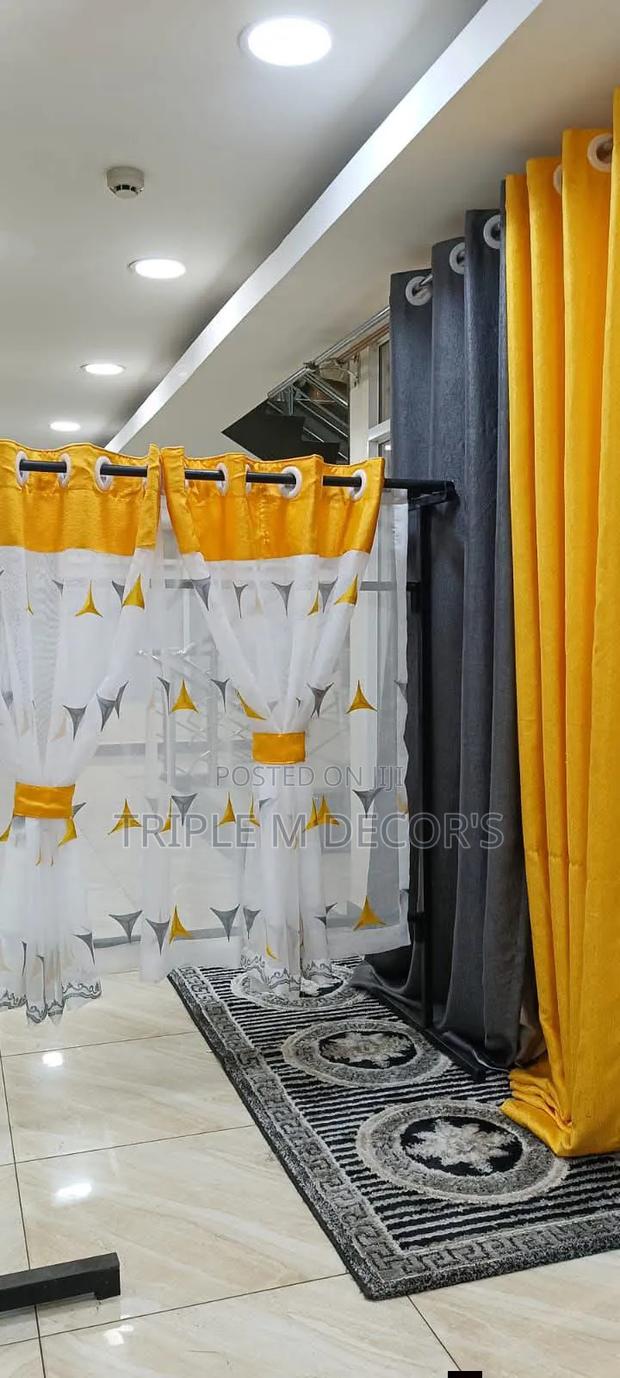 Kitchen Curtain Sheers Set - main view