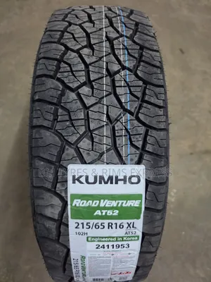 215 /65 R16 Khumo Tires (All Terrain)