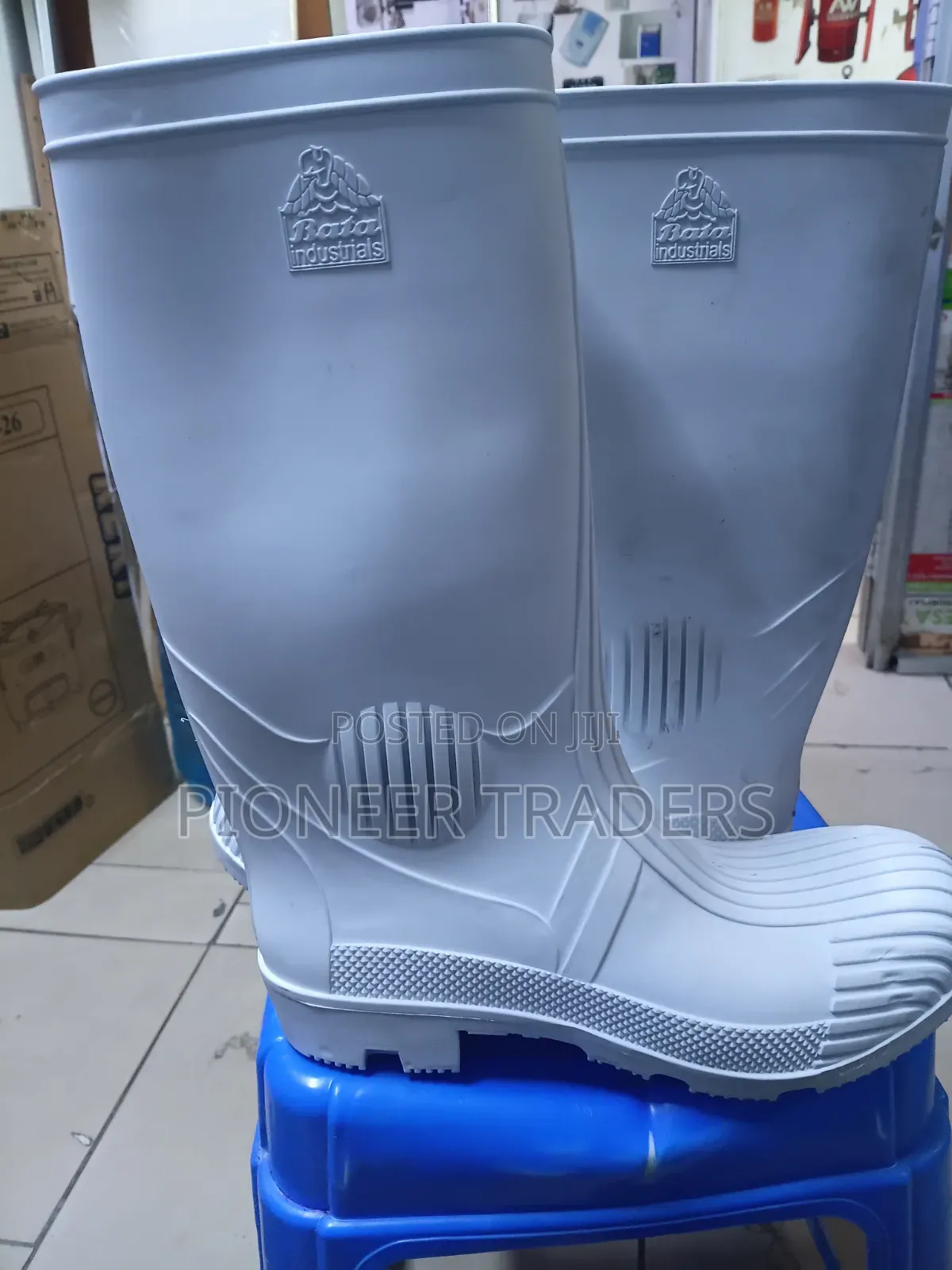 White Safety Gumboots