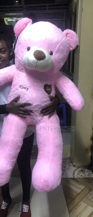 Customized 140cm Pink Teddy Bear