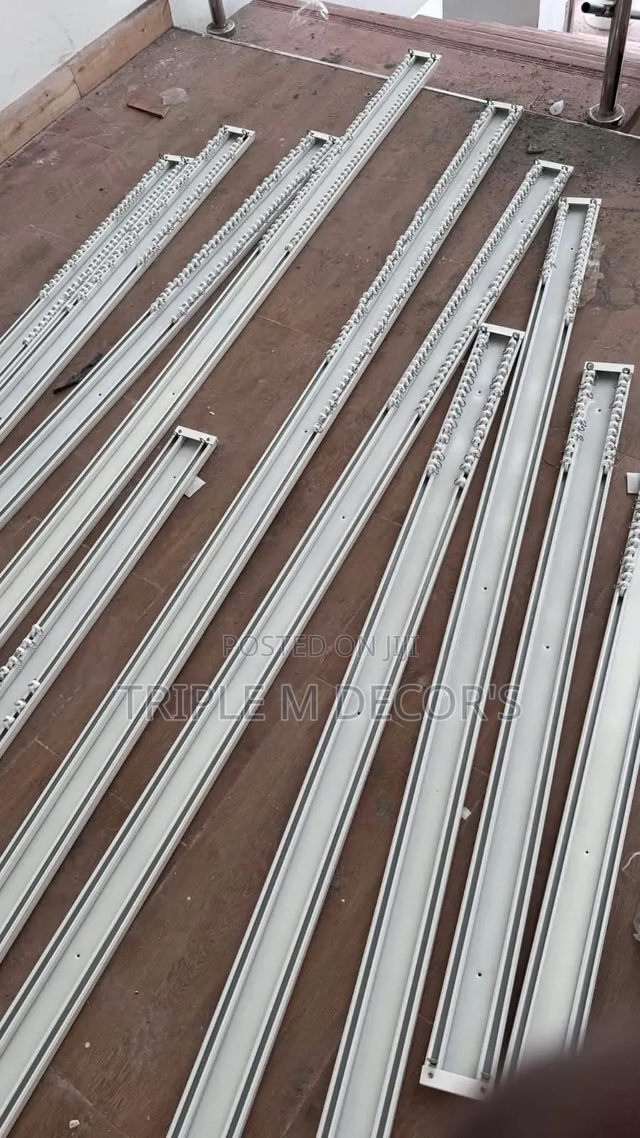 Double Track Rails 6m Long
