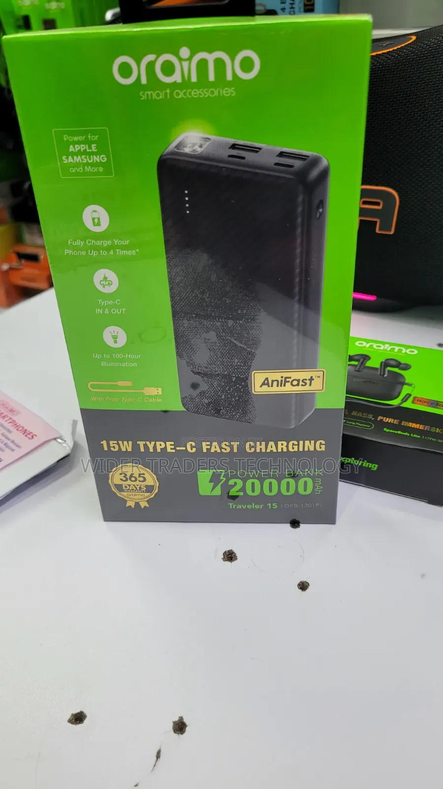 Oraimo Traveler 15 20000mAh Power Bank