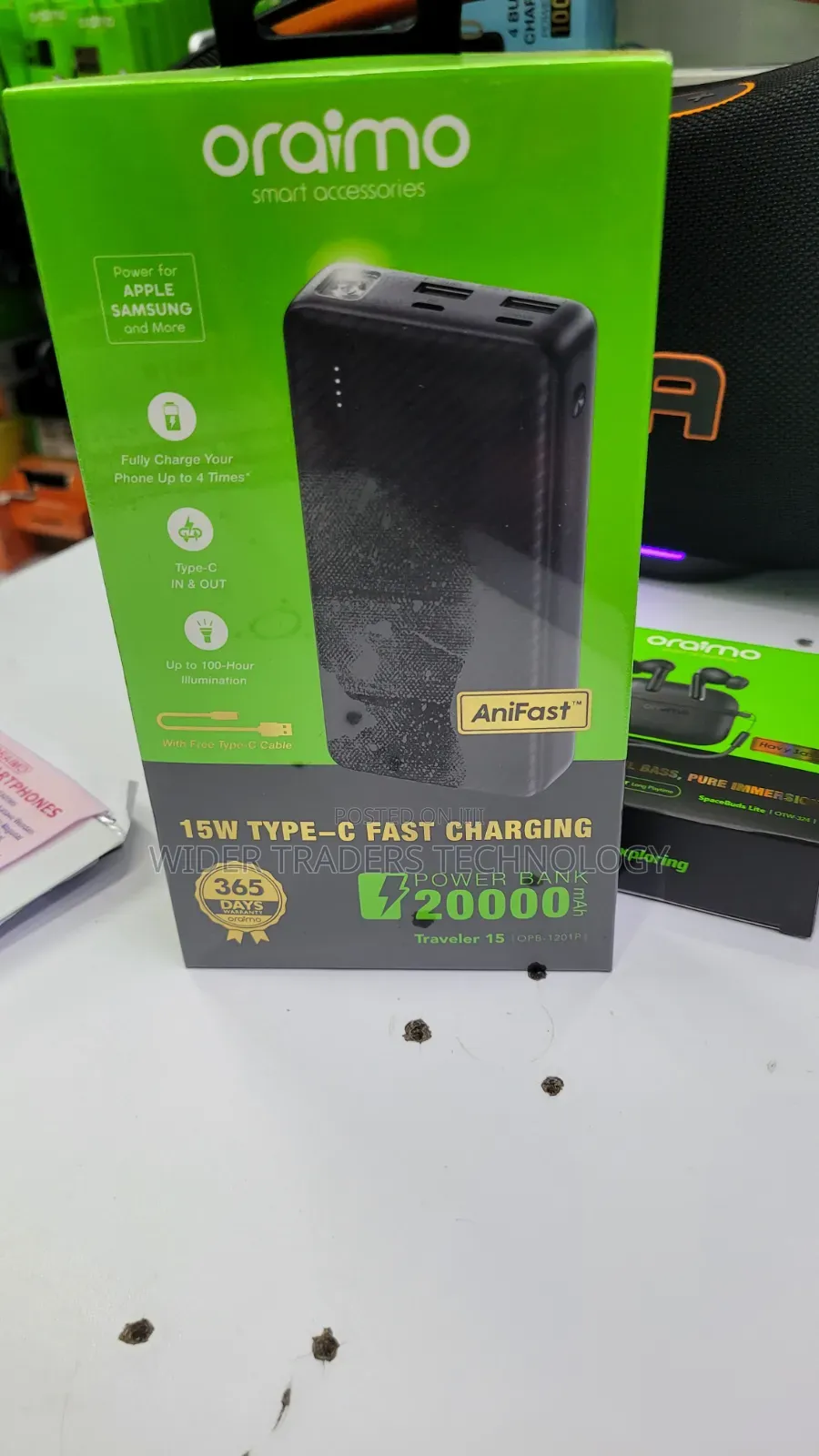 Oraimo Traveler 15 20000mAh Power Bank