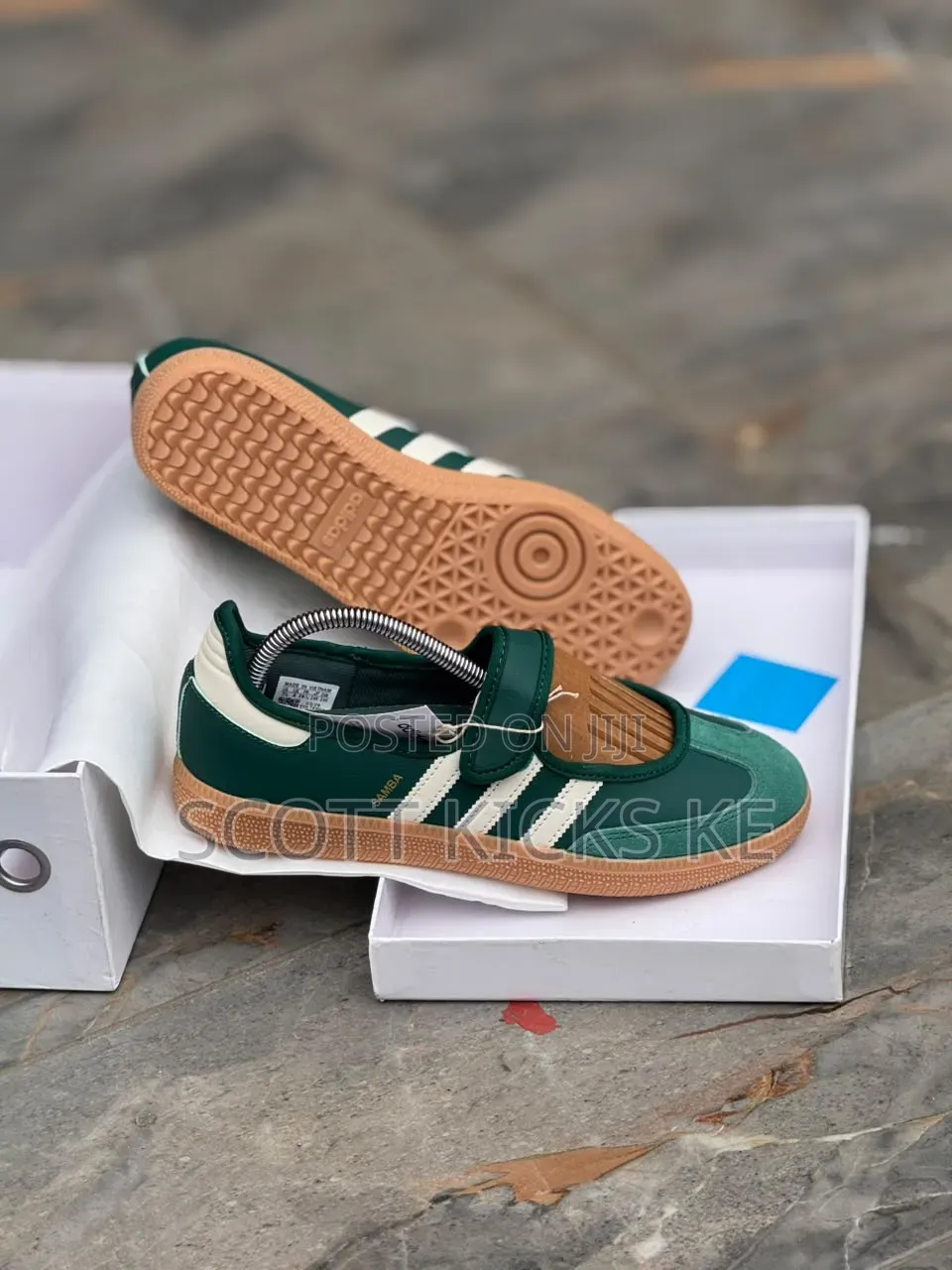 Adidas Samba Jane Mary Jane-Style Slip-on Sneakers
