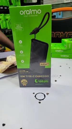 Oraimo PowerFlow L1 (OPBmAh Power Bank,15W Type-C