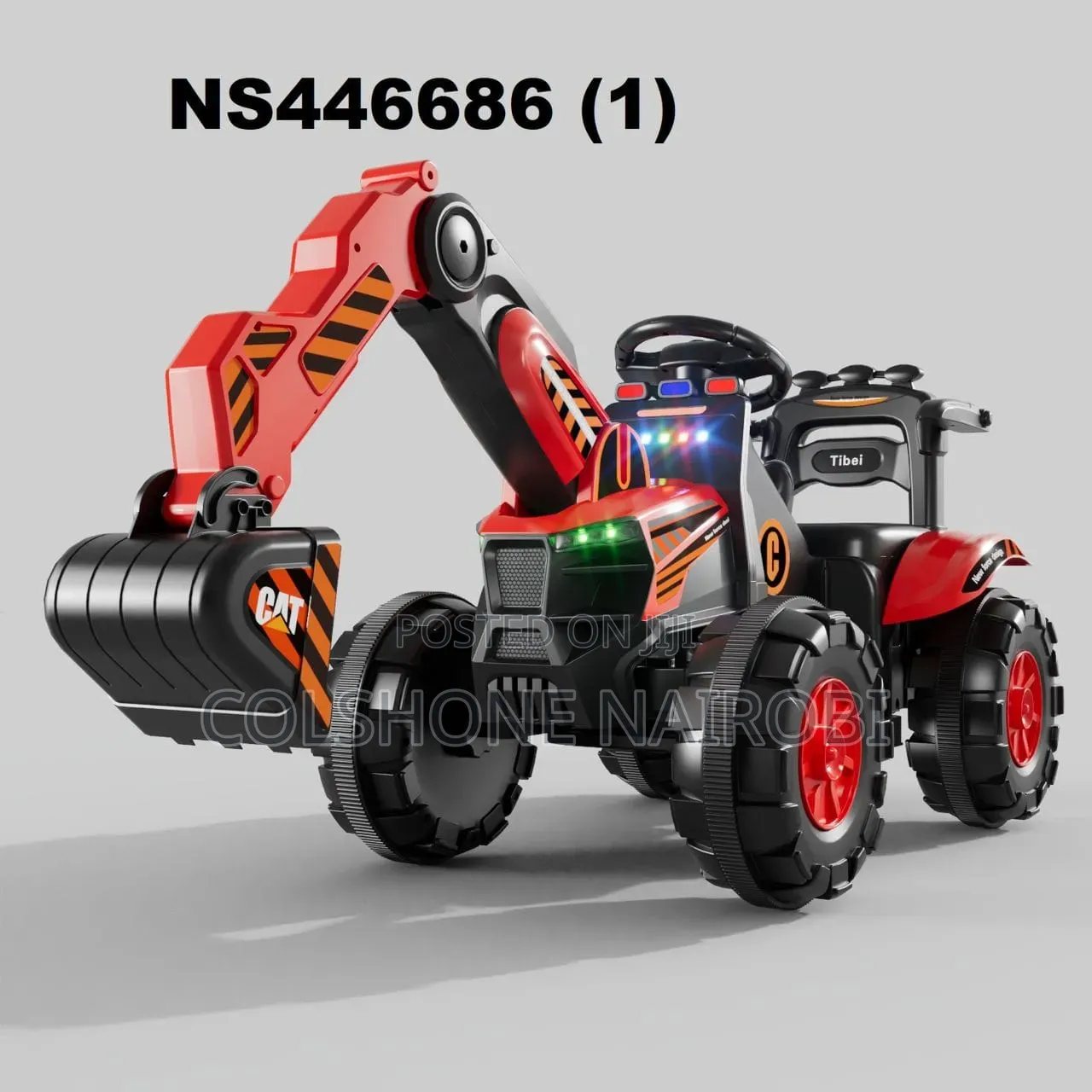 Kids Electric Excavator Ride-on Construction Vehicle