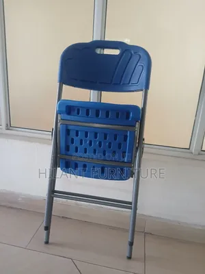 Elpremium Premium Blue Folding Chair