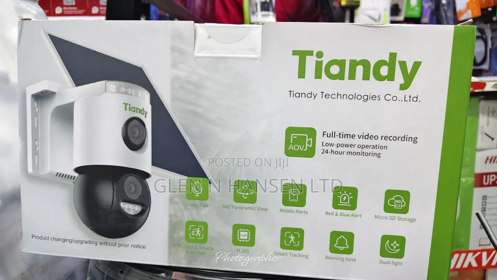 Tiandy Solar 4G Dual Lense Camera