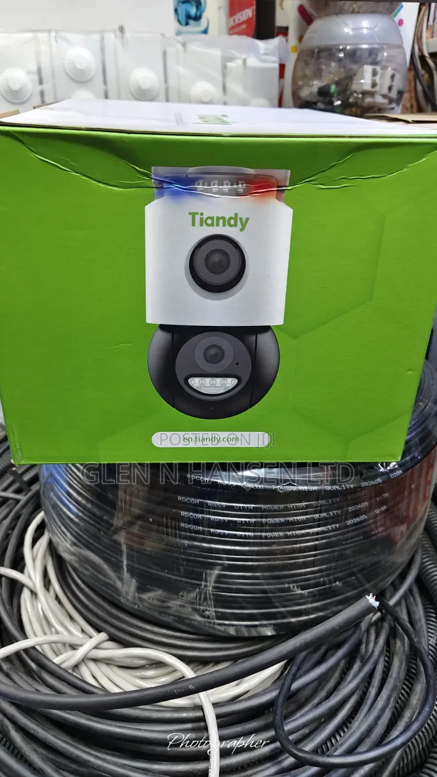 Tiandy Solar 4G Dual Lense Camera