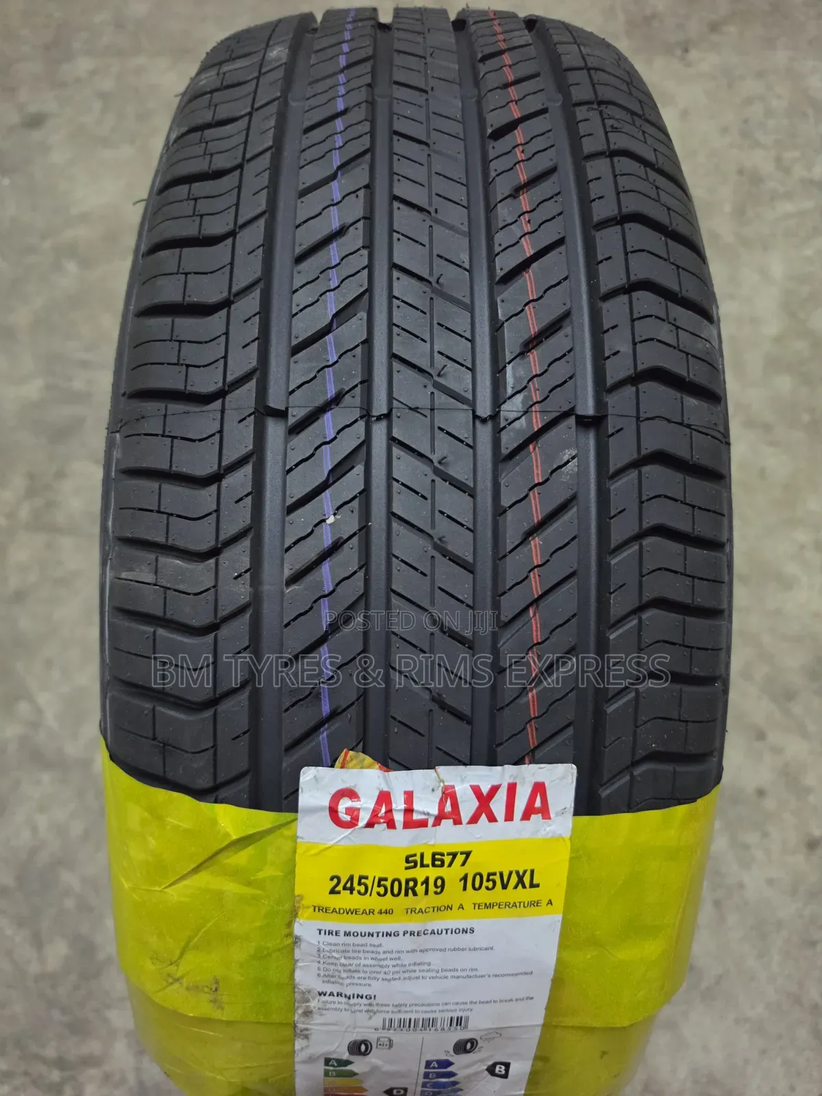 245 /50 R19 Galaxia Tires (Highway)
