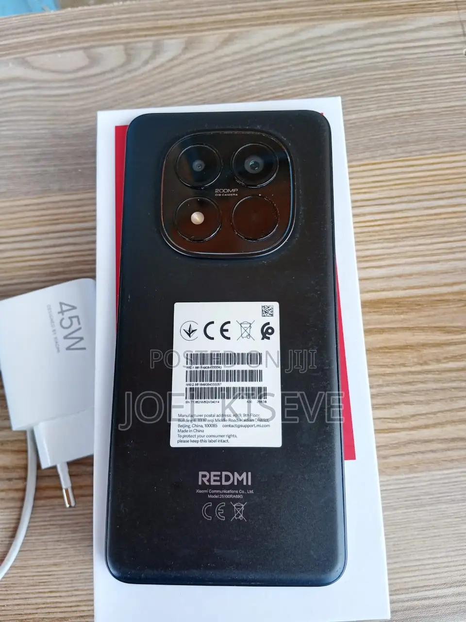 Xiaomi Redmi Note 15 Pro 256 GB Black