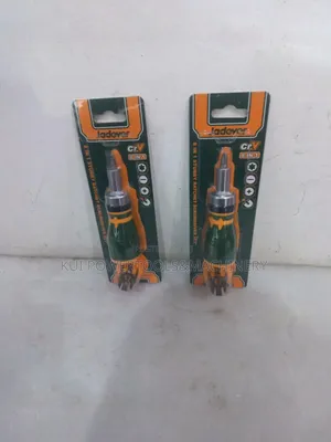 Jadever 8 in 1 Stubby Screw Driver Set / Ratchet Screwdriver Set