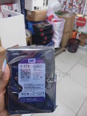 4tb Wd Purple Surveillance HDD Sata Hard Disk for DVR NVR