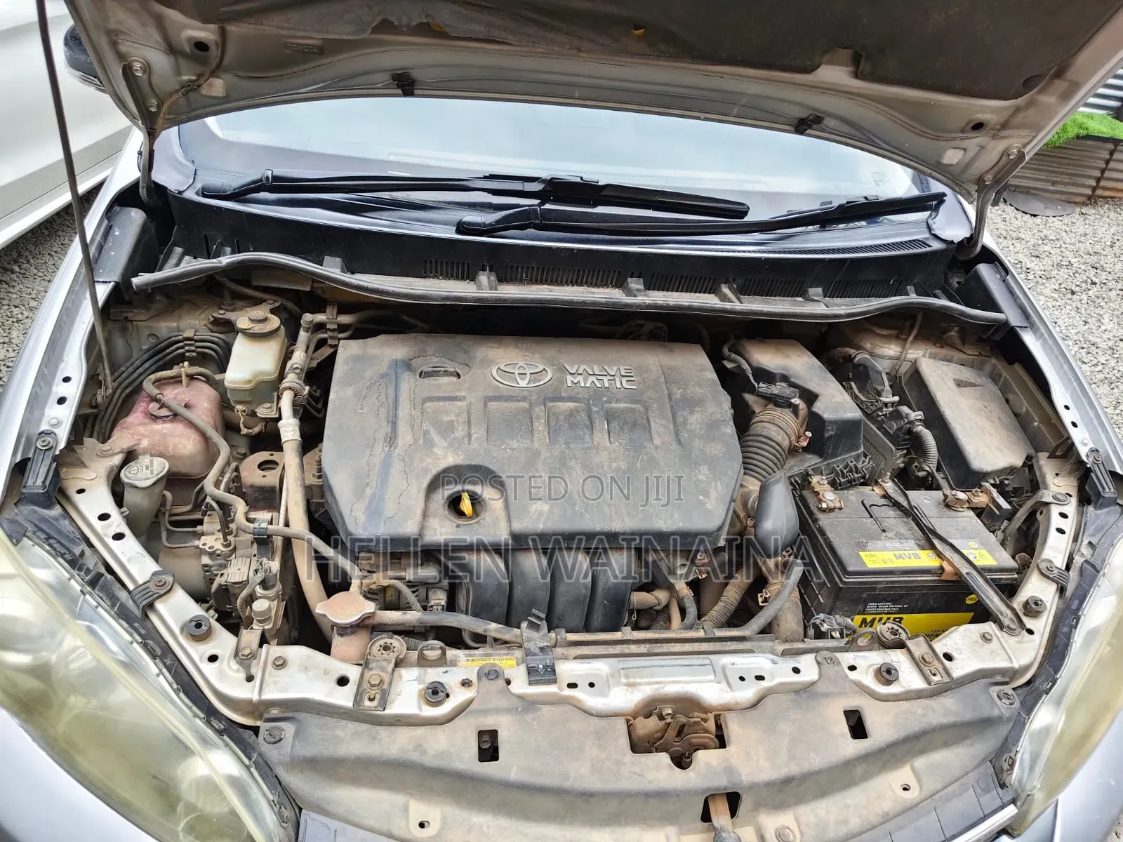 Toyota Wish 2013 Silver