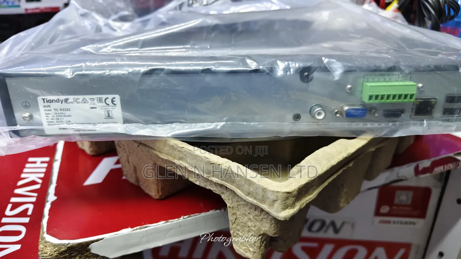 32ch Non Poe Tiandy NVR 2 HDD