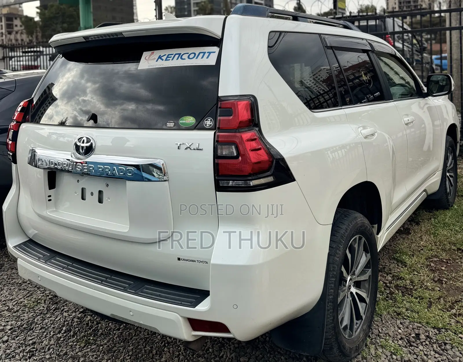 Toyota Land Cruiser Prado 2.8 2019 White