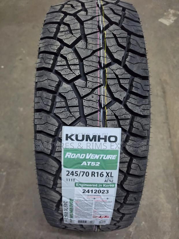 245 /70 R16 Khumo Tires(all Terrain)