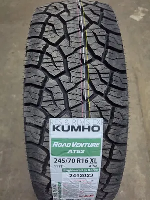 245 /70 R16 Khumo Tires(all Terrain)