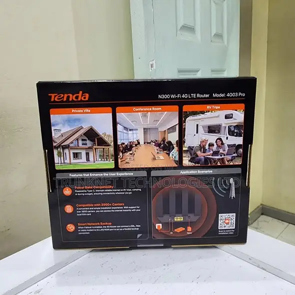 Tenda N300 4g Lte Wi-Fi Router