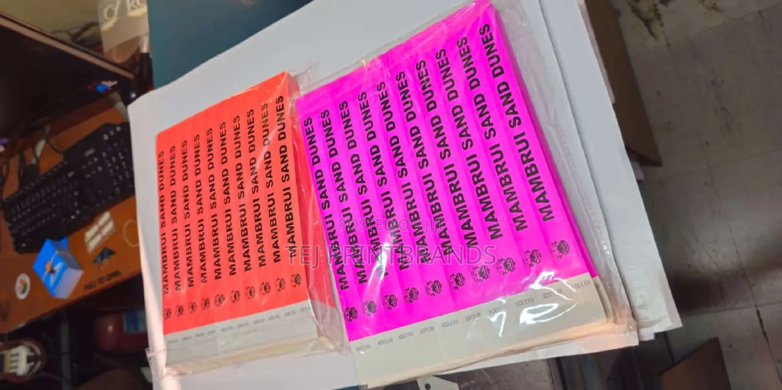 Printed Event Wristbands