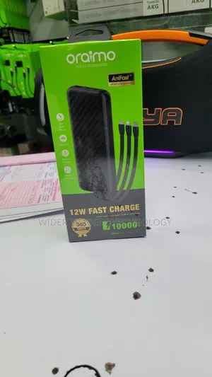 Oraimo Slice Link 10000mAh 12W Fast Charge Power Bank