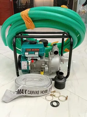 Aico 2" Diesel Water Pump Kit 8hp With Canvas Pipe, Sunction Pipe
