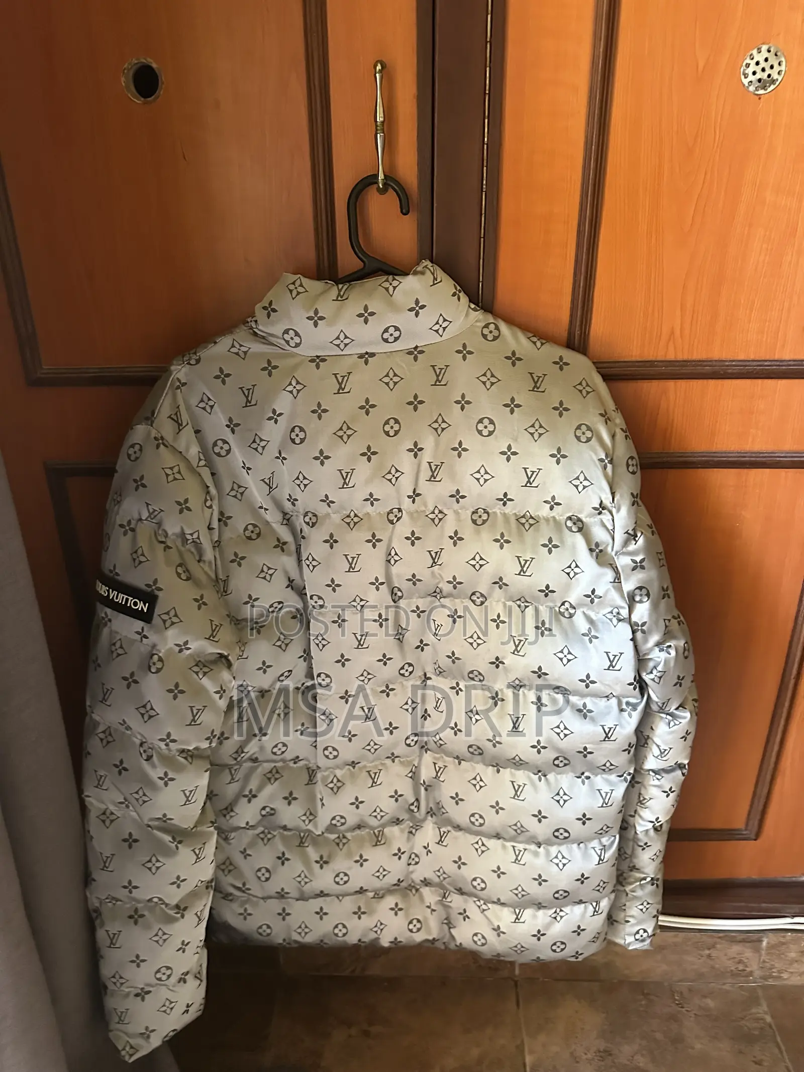 Reflective Monogram LV Puffer Jacket - Size L