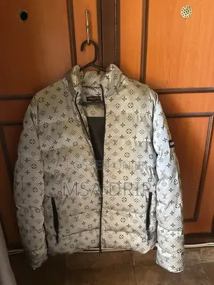 Reflective Monogram LV Puffer Jacket - Size L