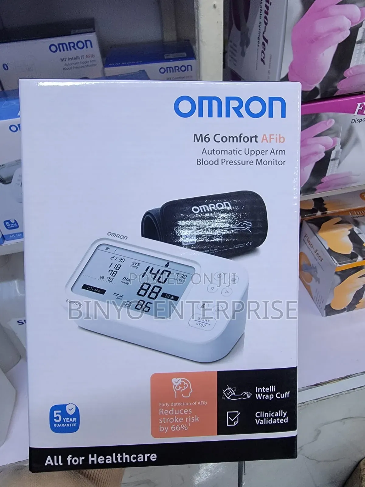 Omron M6 AFib Blood Pressure Monitor