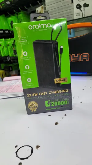 Oraimo PowerNova L22 20000mAh 22.5W Fast Charging Power Bank