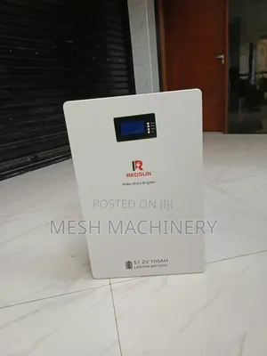 REDSUN 5.12kwh LiFePo4 Lithium Mounted Battery