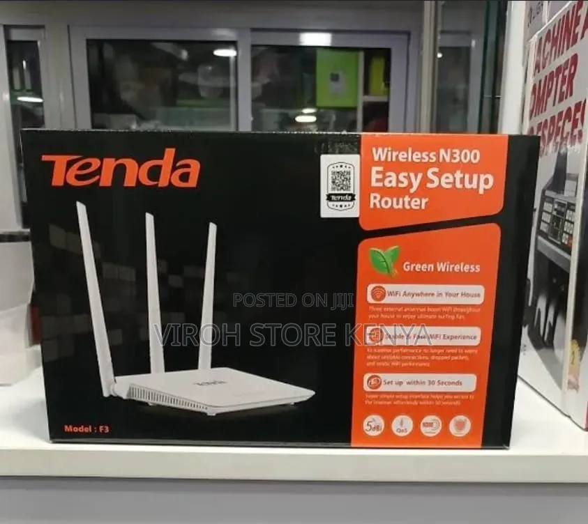 Tenda Router F3 Wireless WiFi Router