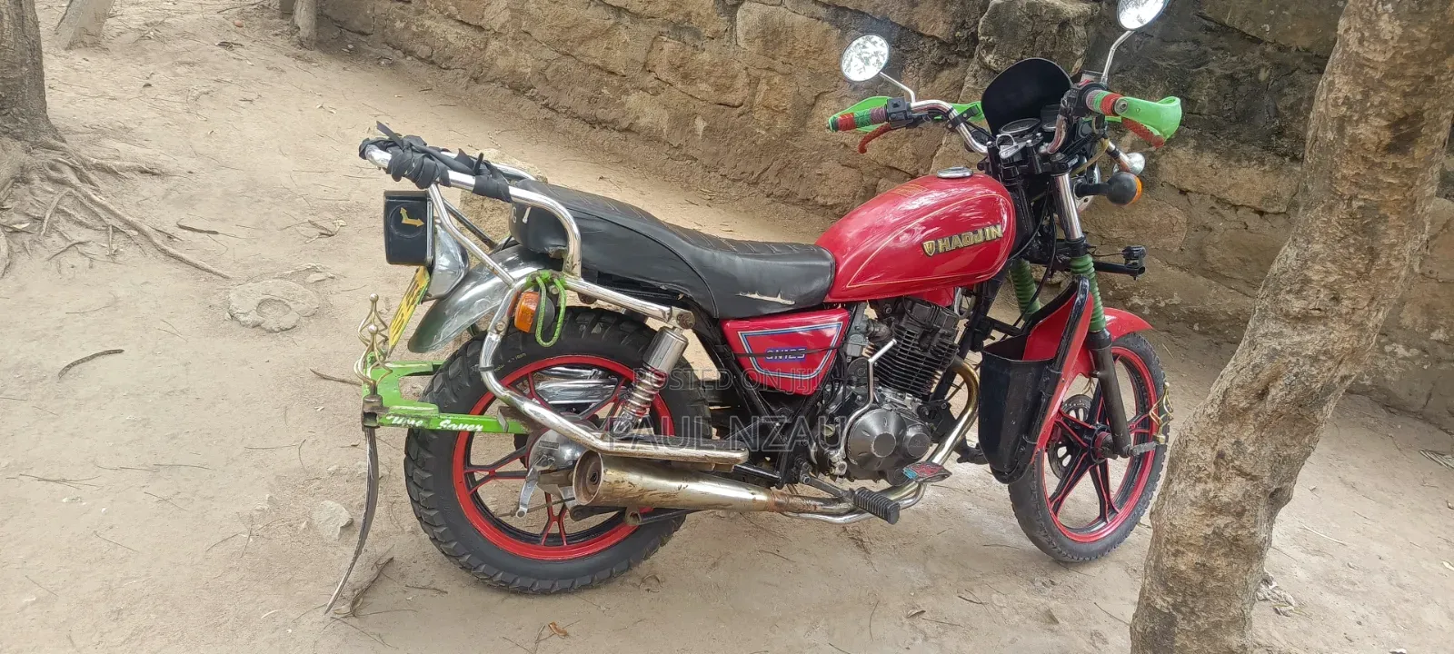 Haojin HJ125-9E 2001 Red