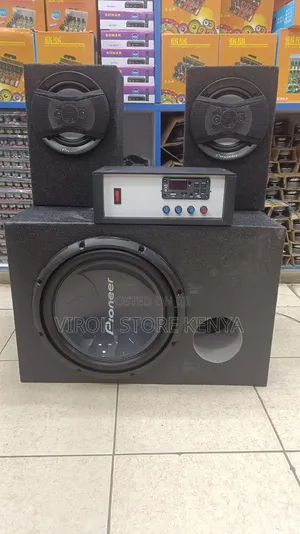 Juakali Amplifier Green Board With Pioneer 1400watts Speaker