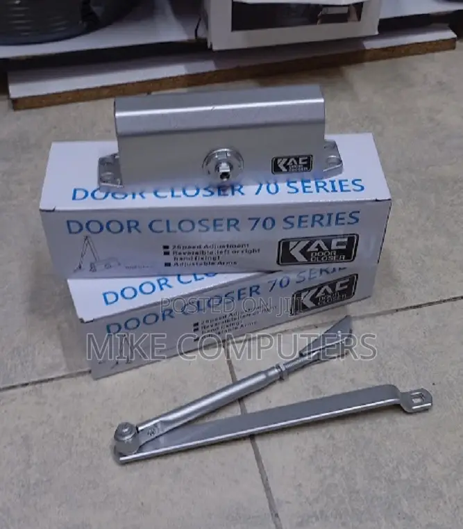 Silver Painting Aluminum Body Automatic Hydraulic Door Closer