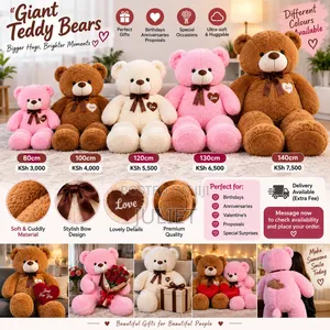 Giant Teddy Bears 80cm-140cm | Delivery Available
