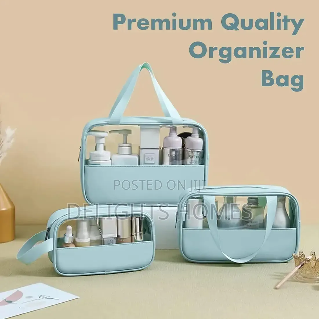 Multipurpose Travel Toiletry Cosmetic Organizer-Rem