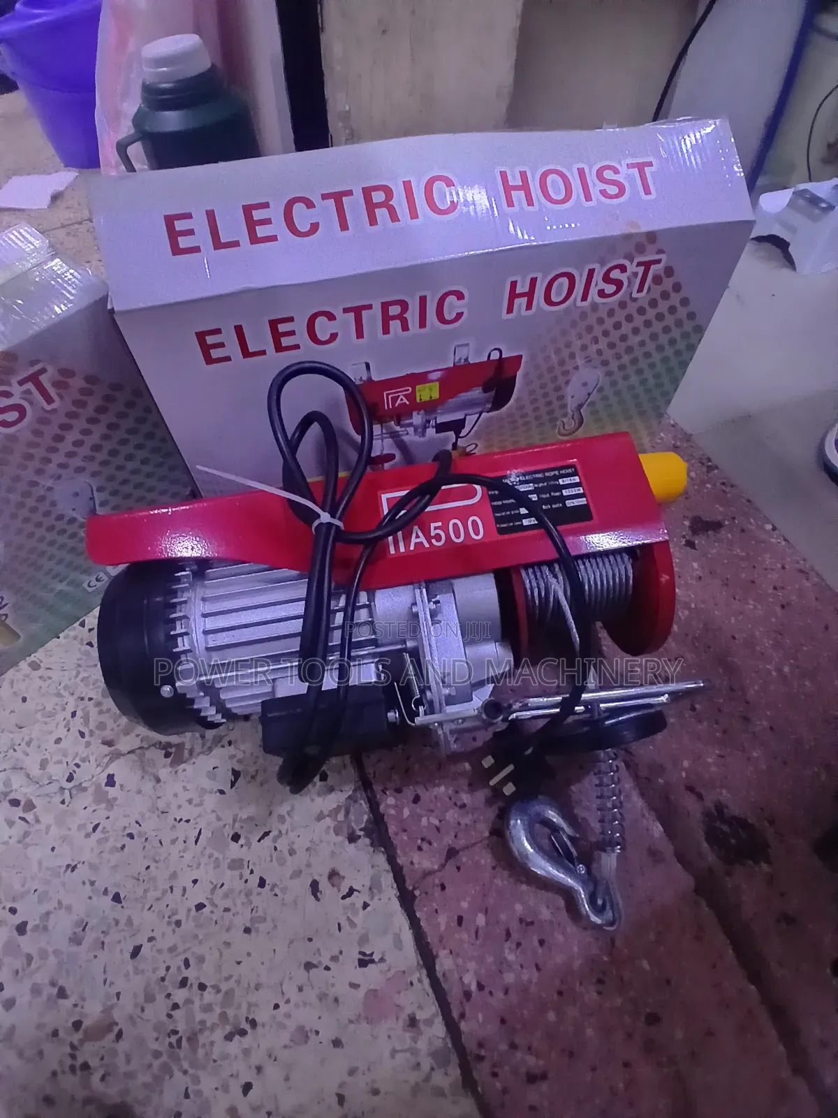 500kgs 18mtrs Electric Hoist