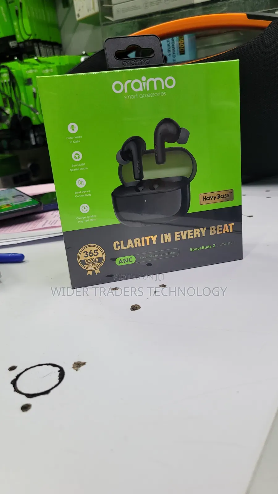Oraimo SpaceBuds Z OTW-625 ANC True Wireless Earbuds