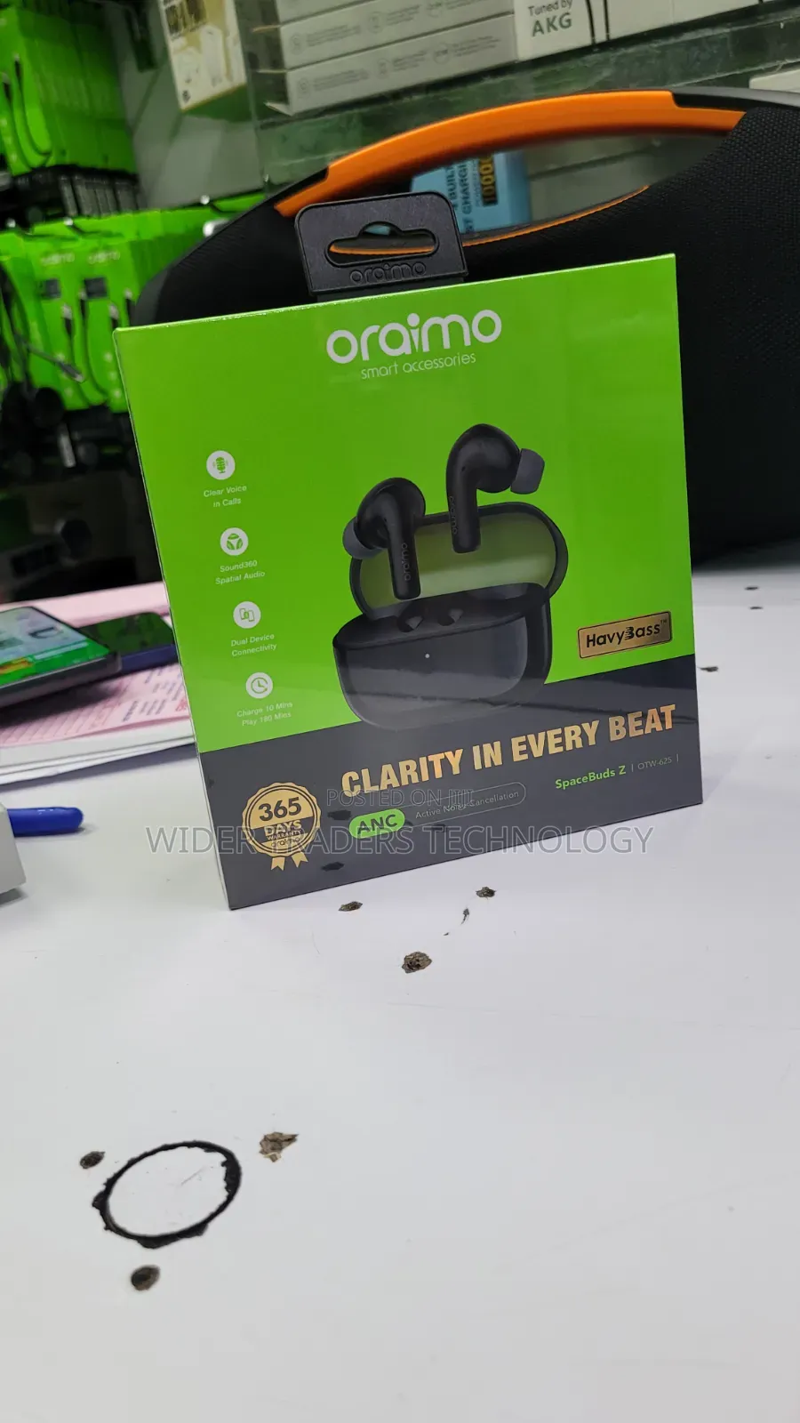Oraimo SpaceBuds Z OTW-625 ANC True Wireless Earbuds