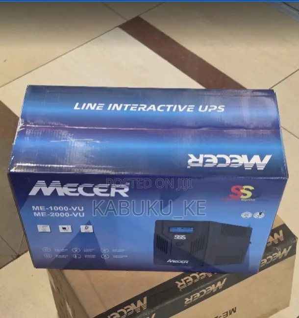 Quality Mecer 1kva 1000va 600watts Back Ups Ups