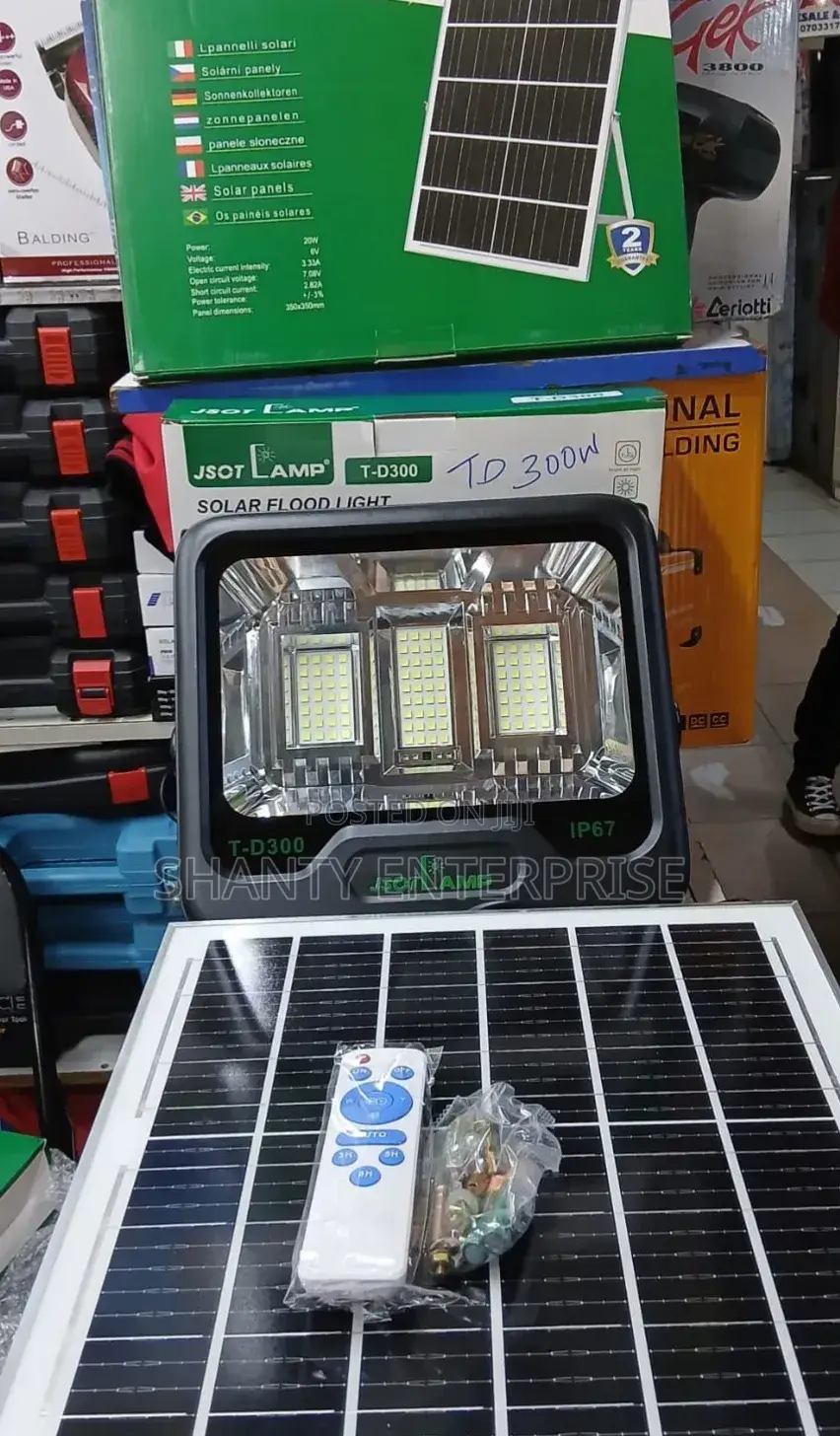 JSOT LAMP T-D 300/Solar Flood Light