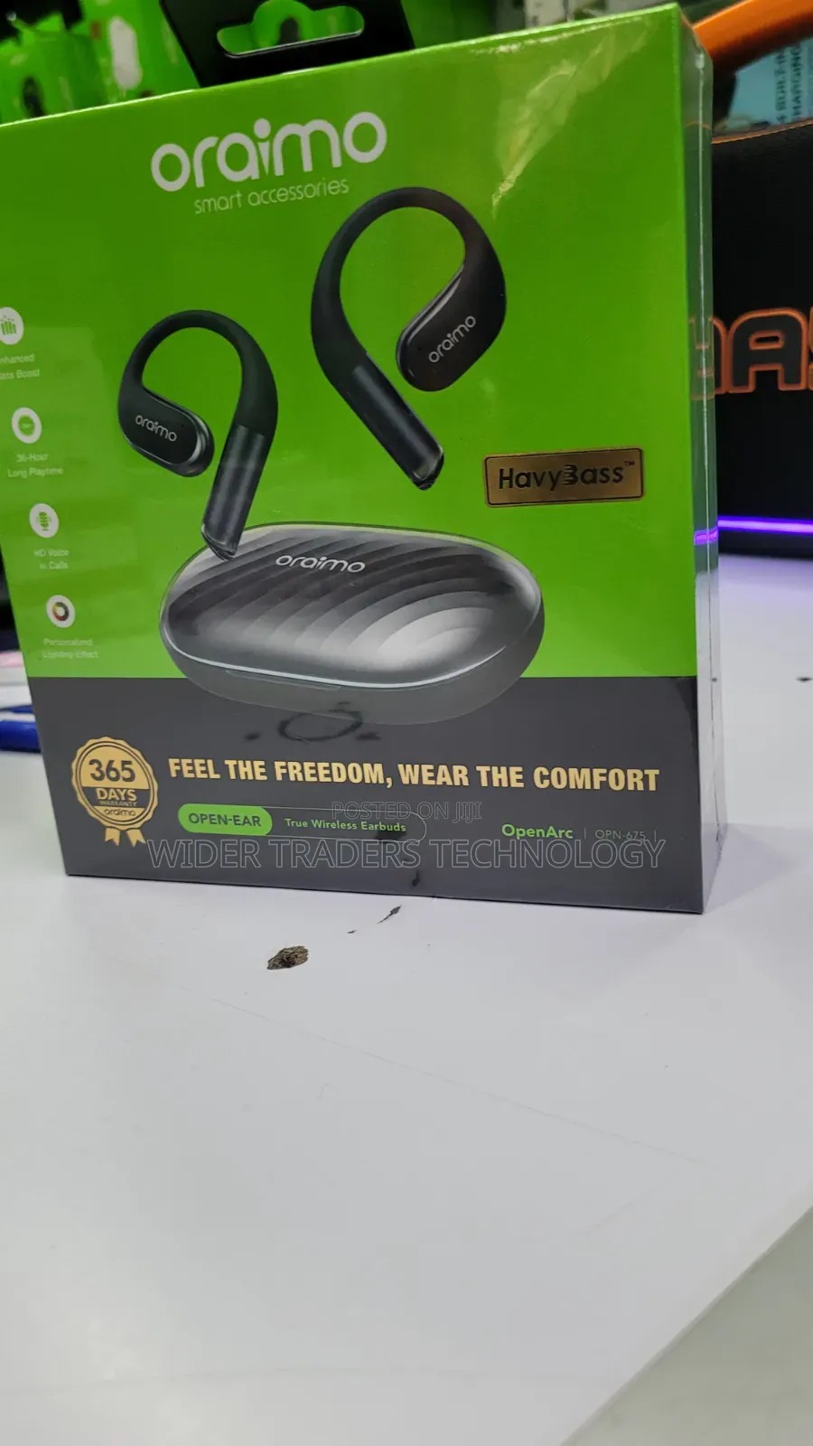 Oraimo OpenArc OPN-675 Open-Ear True Wireless Earbuds