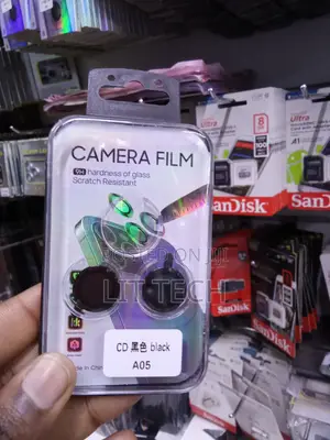 Tempered Glass Camera Lens Ring Metal Protector for Samsung A05