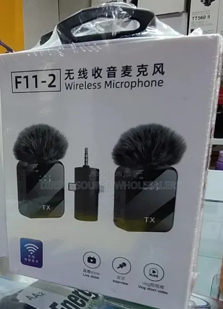 Original F11-2 3in1 Wireless Microphone