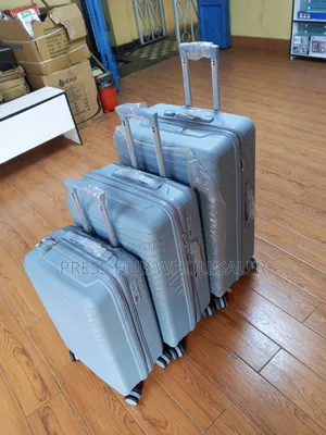 3 IN 1 Unbreakable Luxurious Rubber Suitcase Briefcase