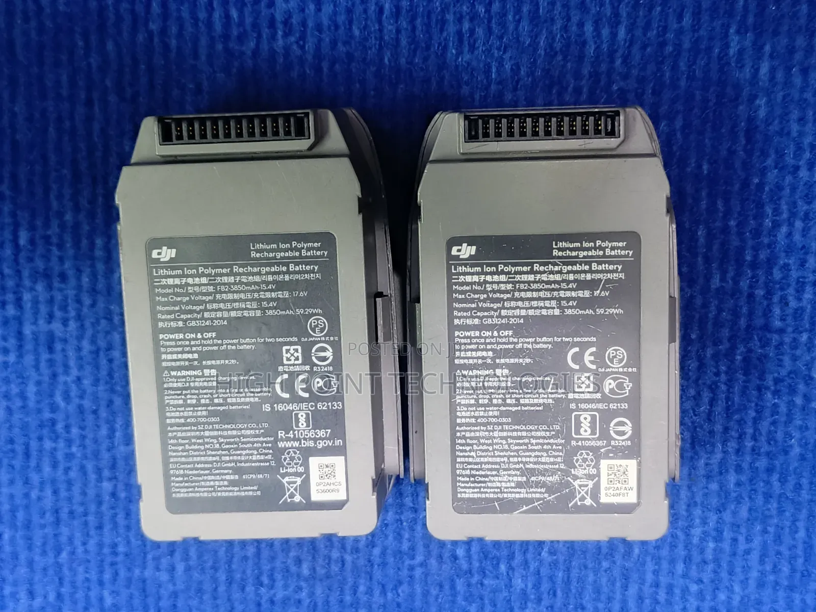 Dji Batteries for Mavic Mini and Air Series