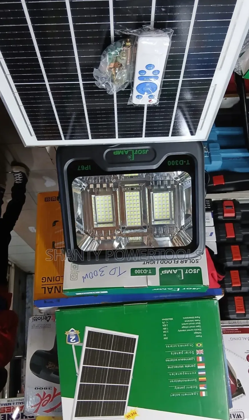 JSOT LAMP T-D 300/Solar Flood Light